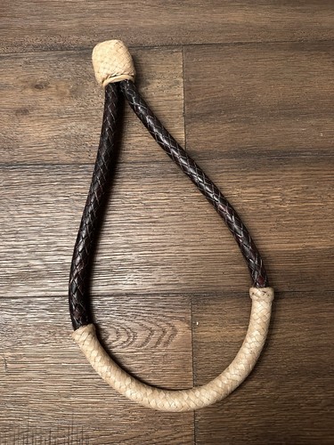 Horse tack leather rawhide - -,